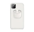Capa para iPhone 11 Pro Max Silicone 2 em 1 Suporte para AirPods Branco