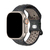 Pulseiras Silicone Reciclado Furos Duplo Fecho Meia-Noite Caqui Compatível com Apple Watch - Baú do Viking