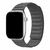 Pulseira Elos Couro Cinza Compatível Com Apple Watch na internet