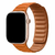 Pulseira Elos Couro Doce de Leite Compatível Com Apple Watch - comprar online