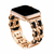 Pulseira Aço Rose Gold com Couro Trançado compatível com Apple Watch - comprar online