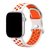 Pulseira Esportiva Furos Duplo Fecho Estelar Laranja Compatível com Apple Watch - loja online
