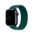 Pulseira Loop Solo Trançada Verde Floresta Compatível Com Apple Watch - Baú do Viking