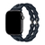Pulseira Silicone Maleável Conclave Azul Meia-Noite Compatível com Apple Watch - Baú do Viking