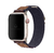 Pulseira Nylon Alpinista Militar Rústica Azul-Indigo Compatível com Apple Watch