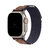 Pulseira Nylon Alpinista Militar Rústica Azul-Indigo Compatível com Apple Watch - Baú do Viking
