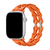 Pulseira Silicone Maleável Conclave Laranja Compatível com Apple Watch na internet