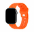 Pulseira Silicone Esportiva Crom Laranja Neon Compatível com Apple Watch - loja online