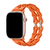Pulseira Silicone Maleável Conclave Laranja Compatível com Apple Watch - comprar online