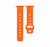 Pulseira Silicone Esportiva Crom Laranja Neon Compatível com Apple Watch na internet