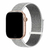 Pulseira Nylon Loop Branco Madrepérola Compatível com Apple Watch