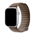 Pulseira Link Tecido Loop Magnético Marrom compatível com Apple Watch - Baú do Viking