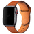 Pulseira Couro Fecho Pino Marrom Compatível com Apple Watch - Baú do Viking