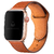 Imagem do Pulseira Couro Fecho Pino Marrom Compatível com Apple Watch