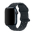 Pulseira Silicone Trançada Meia-Noite Compatível com Apple Watch