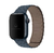 Pulseira Elos Silicone Magnética Azul-Marrom Compatível Com Apple Watch na internet