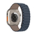 Pulseira Elos Silicone Magnética Azul-Marrom Compatível Com Apple Watch - loja online