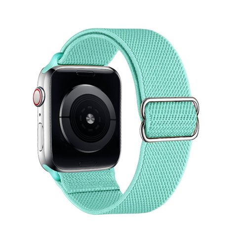 Pulseira Nylon Solo Turquesa Compatível com Apple Watch
