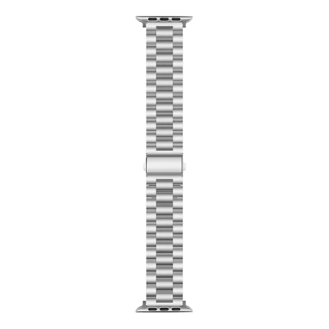 Pulseira Elos Clássica Prata Compatível com Apple Watch