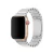 Imagem do Pulseira Elos Ajustável por Botão Prata Compatível com Apple Watch