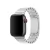 Pulseira Elos Ajustável por Botão Prata Compatível com Apple Watch - loja online