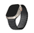 Pulseira Elos Silicone Magnética Preta Compatível Com Apple Watch - loja online