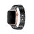 Imagem do Pulseira Aço Ladrilho Preta Compatível com Apple Watch