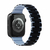 Imagem do Pulseira Elos Silicone Dupla Cor Compatível Com Apple Watch