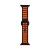Pulseira Esportiva Silicone Action Dual Color Preto Laranja Compatível com Apple Watch na internet