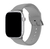 Pulseira Silicone Fecho Clássico Translúcida Preta Compatível com Apple Watch - Baú do Viking