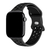 Pulseiras Silicone Furos Duplo Fecho Preto Compatível com Apple Watch - comprar online