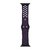 Pulseira Esportiva Furos Preto Roxo Compatível com Apple Watch