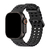Pulseira Silicone Esportiva Aegir Preto Compatível com Apple Watch - Baú do Viking