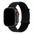 Pulseira Nylon Loop Preto Absoluto Compatível Com Apple Watch - Baú do Viking