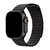 Pulseira Couro Loop Magnética Preto Compatível com Apple Watch - Baú do Viking