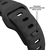 Pulseira Esportiva Action Preta Compatível com Apple Watch