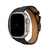 Pulseira Double Tour Slim Preto Compatível Com Apple Watch - Baú do Viking