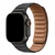 Pulseira Elos Couro Preto Compatível Com Apple Watch - loja online
