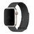 Pulseira Aço Milanes Preta Compatível com Apple Watch - Baú do Viking