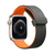 Pulseira Borracha Fecho Magnético Carbono Preto Laranja Compatível com Apple Watch na internet
