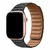Pulseira Elos Couro Preto Compatível Com Apple Watch - Baú do Viking