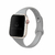 Pulseira Sport Slim Silicone Cinza Compatível com Apple Watch