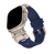 Pulseira Silicone Robot Azul Compatível com Apple Watch