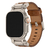 Pulseira Couro Robot Titanio Marrom Compatível com Apple Watch Ultra - loja online