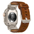 Imagem do Pulseira Couro Robot Titanio Marrom Compatível com Apple Watch Ultra