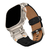 Pulseira Couro Robot Titanio Compatível com Apple Watch Ultra na internet
