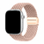 Pulseira Nylon Solo Trançada Magnética Rosa-Areia Compatível com Apple Watch na internet