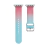 Pulseira Silicone Fecho Clássico Translúcida Rosa Azul Compatível com Apple Watch - comprar online