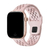 Pulseira Silicone Esportiva Aerion Rosa Areia Compatível com Apple Watch