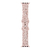Pulseira Silicone Mandala Estampada Rosa Areia Compatível com Apple Watch na internet